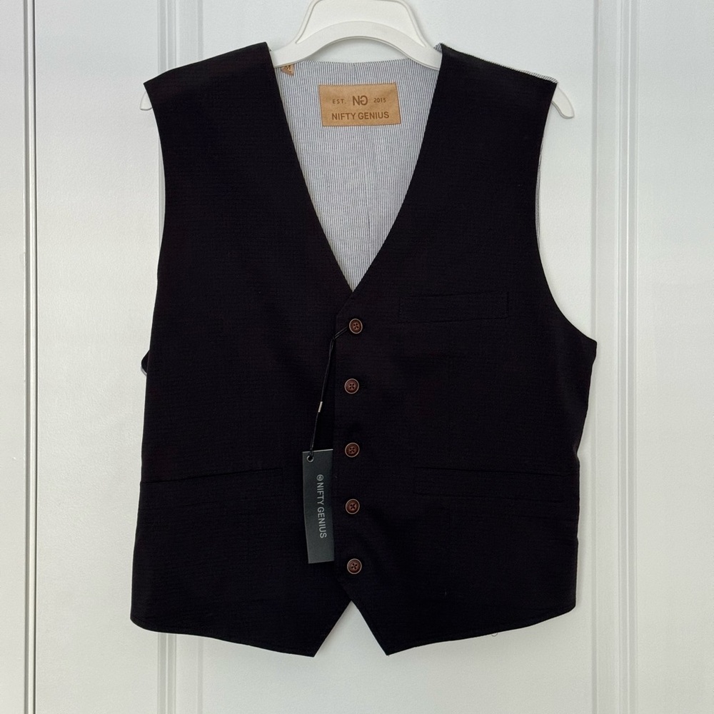 Nifty Genius - Medium black vest